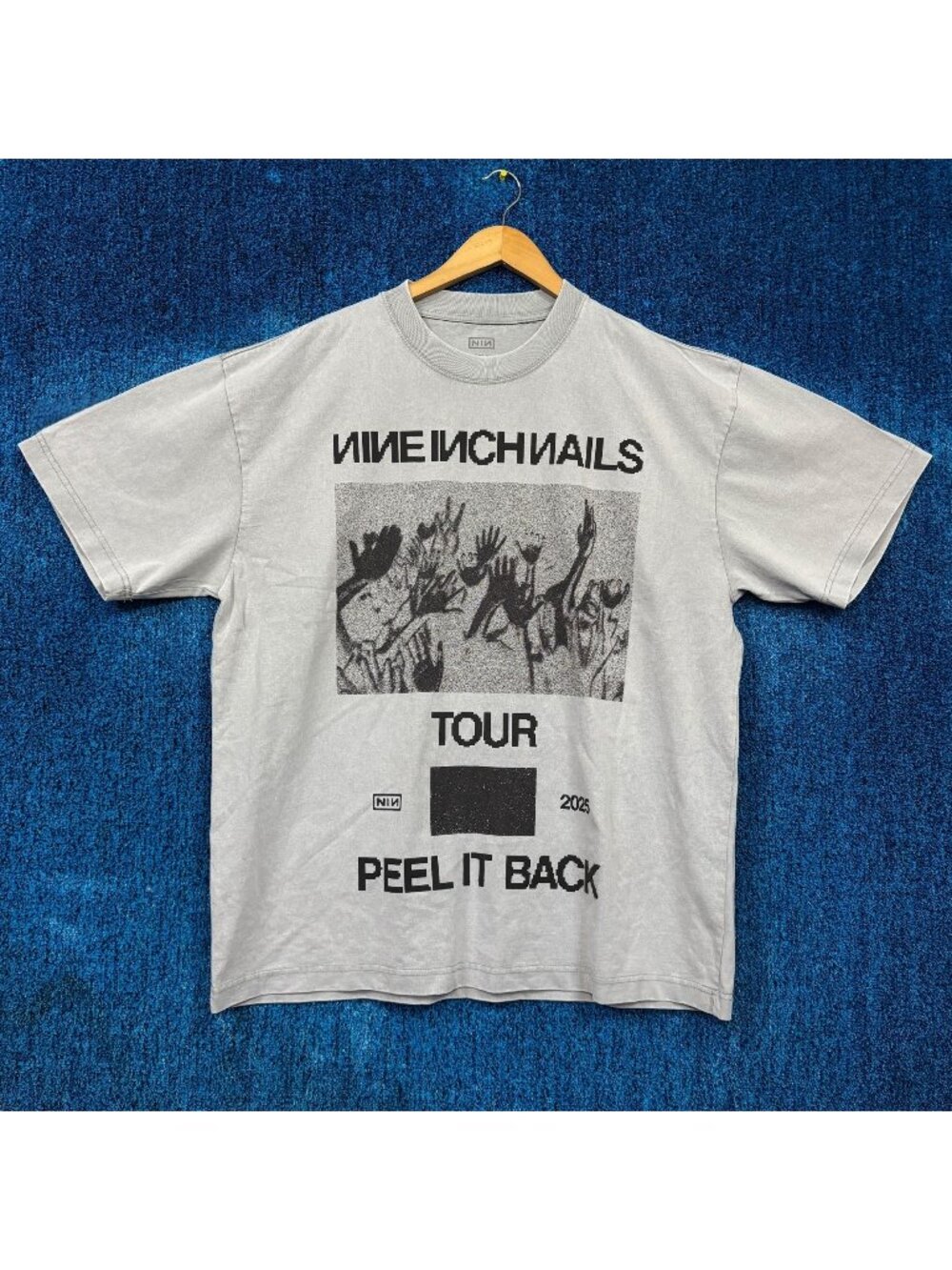 Nine Inch Nails Peel It Back 25 Tour Industrial Metal Tee XL